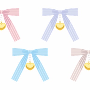 ハートのうちわイラスト素材 ハートの素材屋