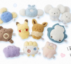 ポケモンセンターオリジナル「ほわほわてのひらマスコット」シリーズ