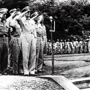 「降伏文書」に基づき、アメリカ軍が東京に進駐を開始する