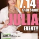 7月14日(日)MOODYZ主催「JULIA」イベント開催！