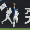 松本剛ジャンピング好捕で２位浮上貢献「あれぐらい捕らないとボスに何言われるか」