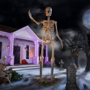 【ハロウィン】、巨大ガイコツＤＸ！よりもフェンタニルのゾンビ・ガイコツが一番怖い？