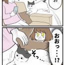 【猫マンガ】替え玉作戦