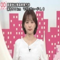 河出奈都美アナ　うっすらと透ける！！