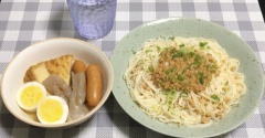 【貧乏飯】１人前１３６円の晩ごはん。
