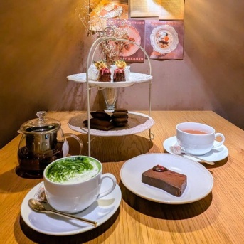 おしゃれで美味しい！北区にある『CAFE MARRONE』でアフタヌーンセットを堪能【北区中崎町】