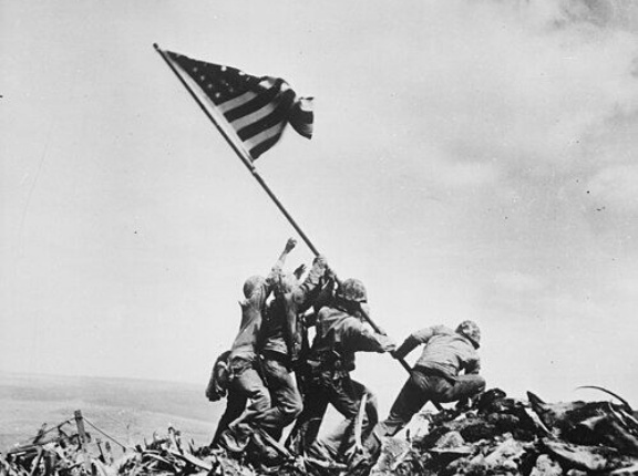 硫黄島のこの写真