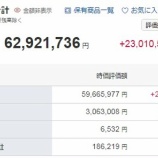 『配当株投資とはいえ、資産額が増えてると安心するよね』の画像