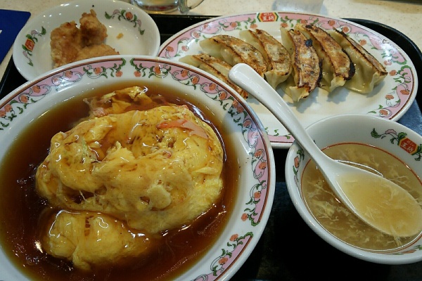餃子の王将 天津飯ランチ 本能のままヤル Murder666の品のない人生 裏裏裏