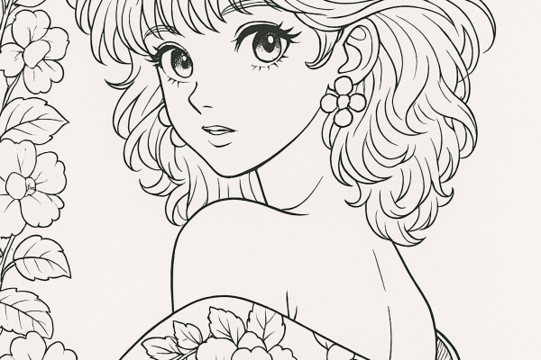 ☆魔法のアトリエ☆無料塗り絵 - 大人向け