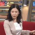 桑子真帆アナ　巨乳 ＆ ノースリーブ！！