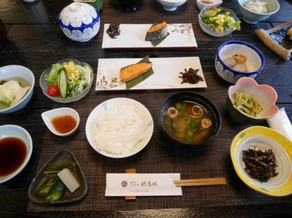 御宿穂高城　朝食・感想　⑤