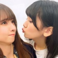 池田瑛紗のキス顔