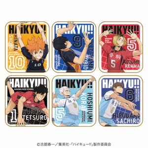 ハイキュー!! スクエア缶バッジ抽選販売【セブンネット限定