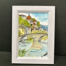 2026年第30回は、フランス　グルノーブル　春　1月30日描く