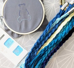 【miroom2ヶ月目】グラデーション刺繍にチャレンジ！