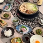 黄身大根おろしで食べる水炊きの夜ごはんと、楽天マラソン最終日