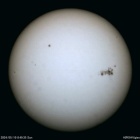 『令和6(2024)年5月9･10日の太陽観測』の画像