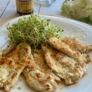 ささみのスカロッピーネにぽん辛ゆずをかけてみた！【PR】