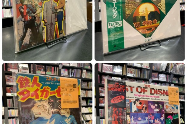 中古7インチ・レコード新入荷〗『テクモ・ゲーム・ミュージック