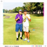 『阪神タイガース 平田監督とラウンド⛳️』の画像