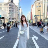『[イコラブ] 大谷映美里、歩行者天国での街中ショット公開「銀座に女神いる」「デート感ある」と反響』の画像