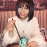 『[イコラブ] 大場花菜「café de criéのチョコミン活　衣織さんに付き合ってもらった」【=LOVE(イコールラブ)】』の画像