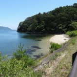 『砂浜と防潮堤』の画像