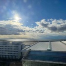 一日中空を見ていた