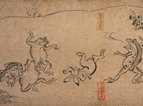 鳥獣戯画いいよねぇ