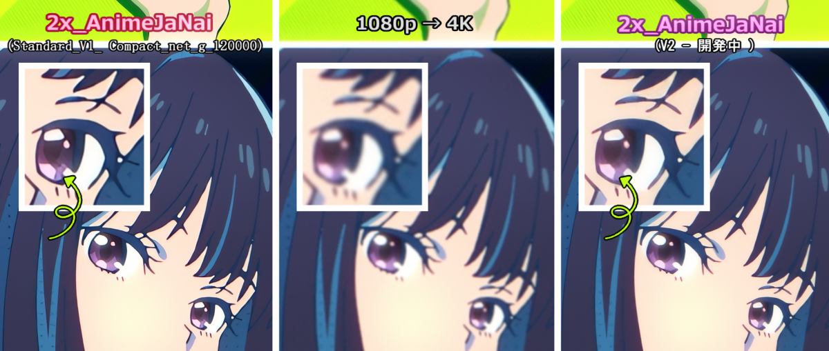 / Anime4K設定 HD DVDでゴーゴー