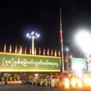 ヤンゴン、人民広場にて独立記念式典を開催