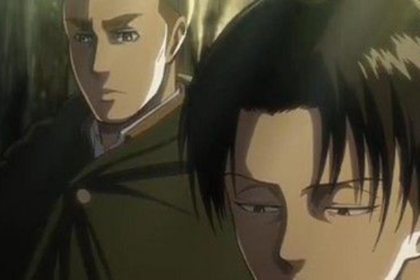 兵長の顔が 劇場版 進撃の巨人 後編の前売券第2弾は4 18販売 リヴァイとエルヴィンの描き下ろしイラスト 女みたいになっとるｗｗｗｗ おしキャラっ 今流行りのアニメやゲームのキャラクターのオモシロ情報をまとめるサイト