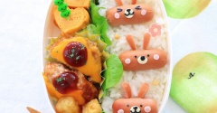 可愛い～💛ウィニーでウサギさん弁当🐰