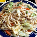 たつの　ホルモンうどん定食♪《うかいや》