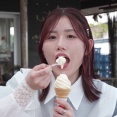 ソフトクリームを食べる長谷川育美さんの顔が良かった「TVアニメ『てんびん』長谷川育美の月ヶ瀬ぶらり旅 EP04」キャプ画像と感想