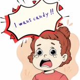 『throw a tantrum（駄々をこねる）』の画像