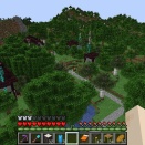 砂利教の民家を建てる