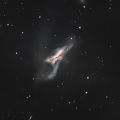 (2000mm) NGC520 Galaxy (NGC520,Arp157)