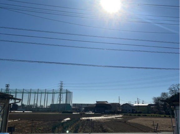 快晴の続くシェルター地方です☀️💙