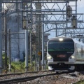 本日撮影　E257系5000番台による「あずさ71号」と「あずさ83号」より