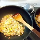 焼きそばとチャーハン