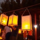 興玉神社の六月灯(￣0￣)ゞ