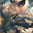 【グラブル】ハロランドル登場の反応 格闘得意キャラへの単体バフが豊富、乱撃、再行動、CT短縮など多段ヒットに長ける性能