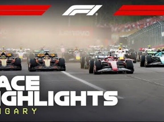 【動画】2025年F1ハンガリーGP 決勝ハイライト