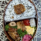 この時もすき間が...夫のお弁当250