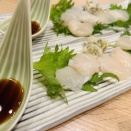 ホタテのお造りと水炊きと☆