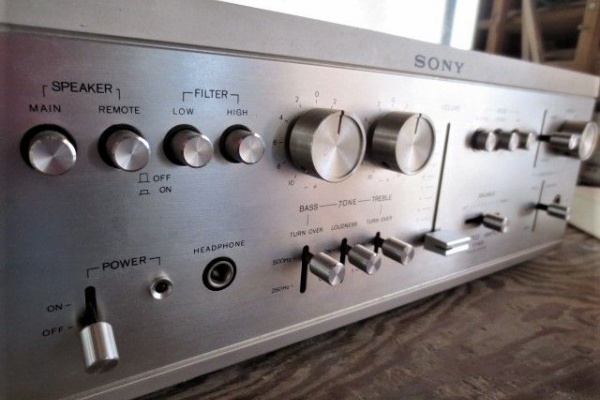 魅惑の懐かしいアンプたち - SONY