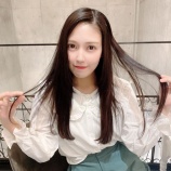 『[イコラブ] 諸橋沙夏　美容師さんのインスタに（前髪エクステ）【さなつん】』の画像