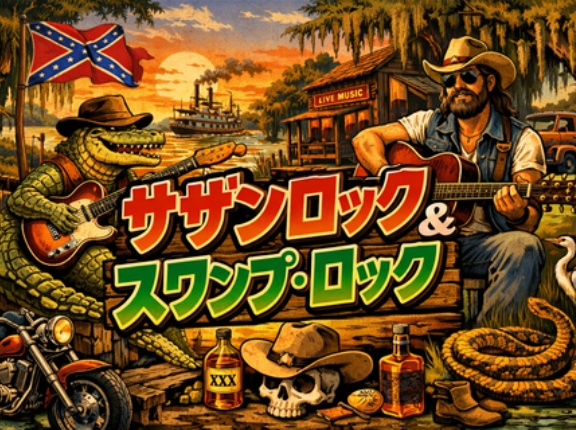 「KARL南澤のスーパースター列伝〜Vol.10「サザン・ロック/スワンプ編」に参加してきました！